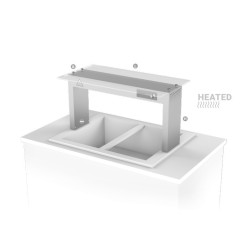 Heated Shelf for Buffet 743 mm