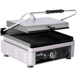 Contact grill Potis 2745E grooved/grooved