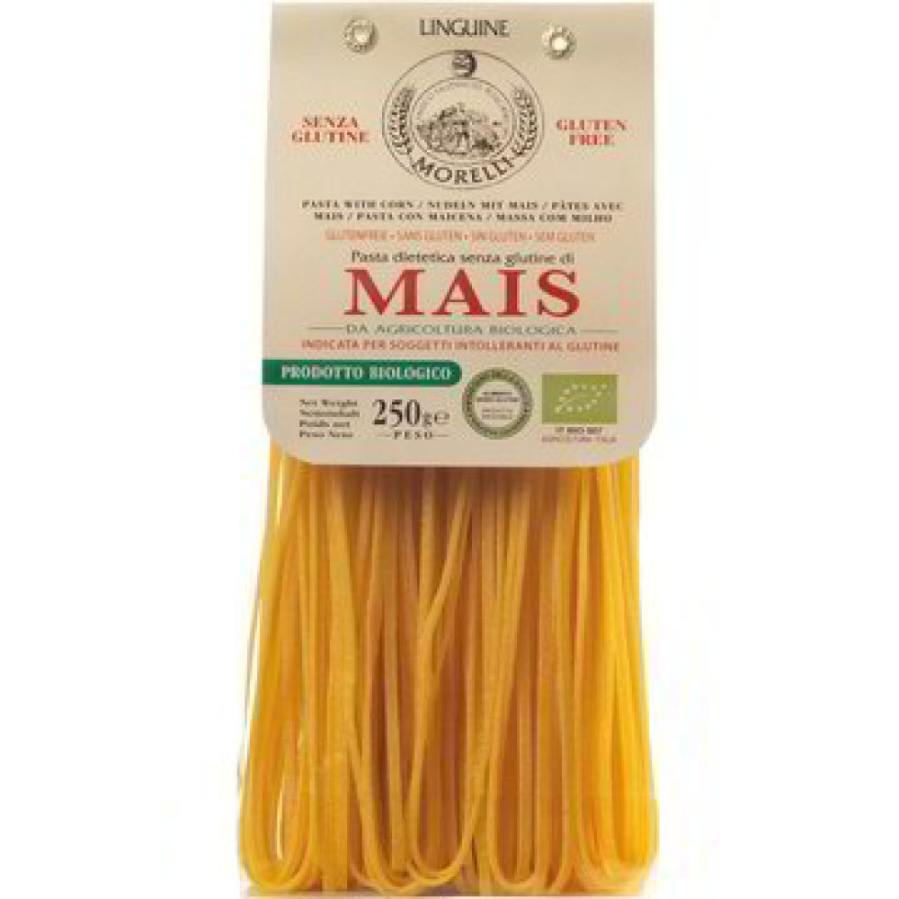 Organic Corn Linguini Morelli Pasta Factory 250 g.