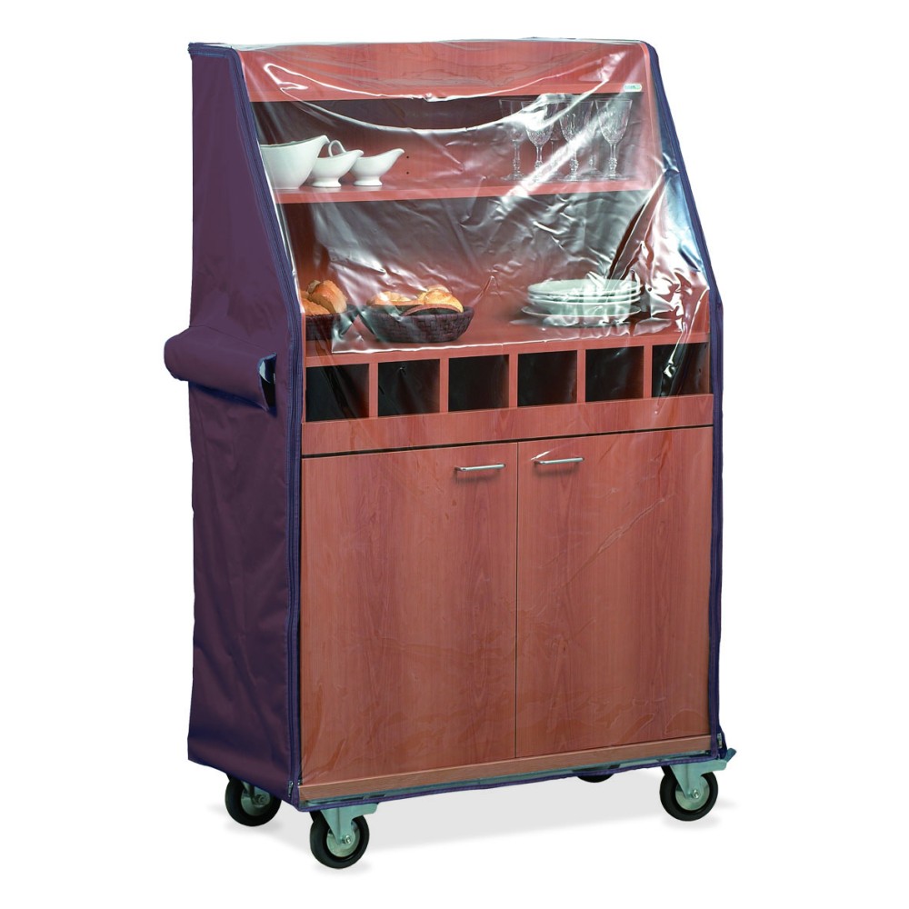 Viesmīļu servēšanas stacija ar riteņiem PERSEO A2 B/R