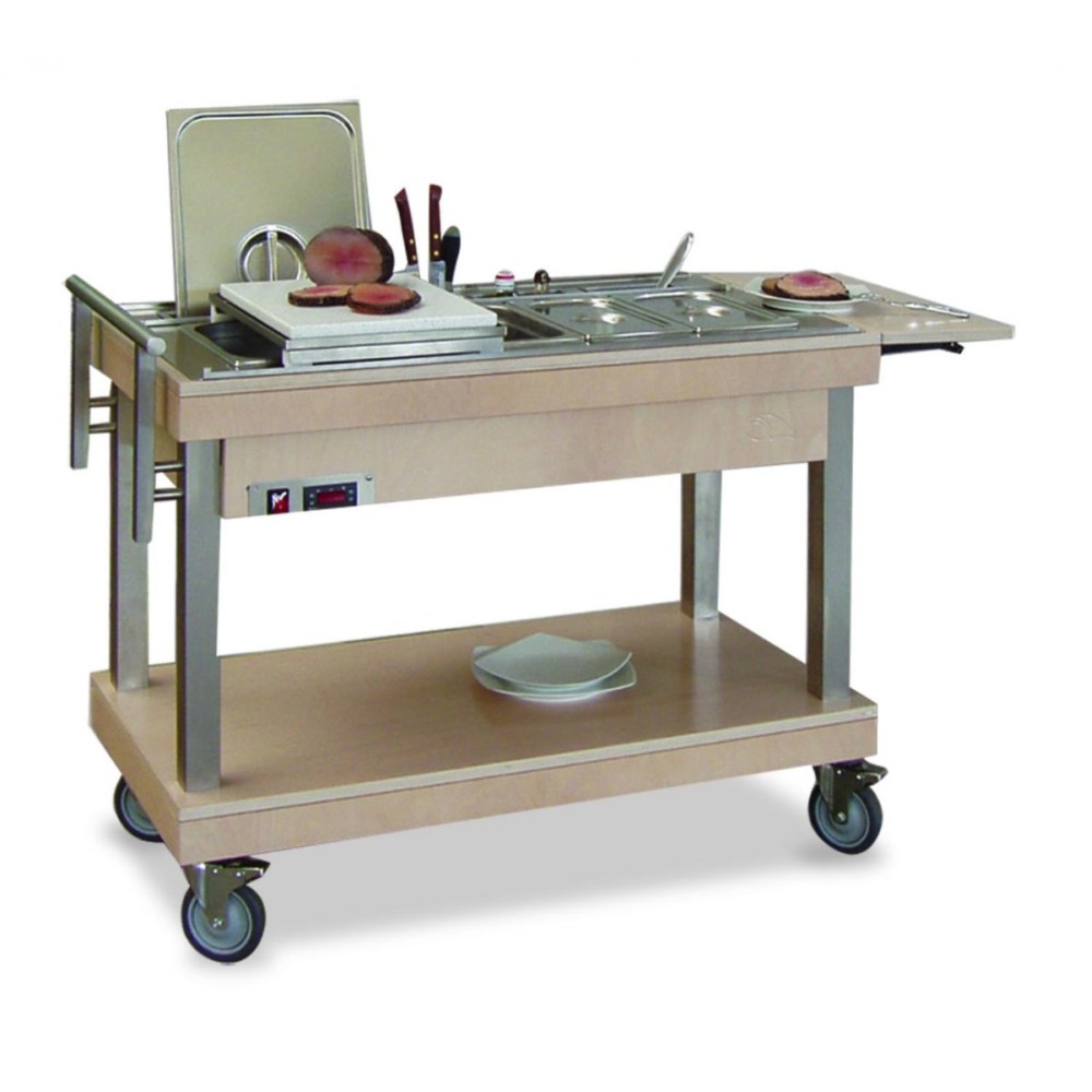 Serving trolley with brine marine ARTEMIDE BM P