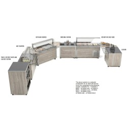 NURKMODUUL 90° JAALA JA ÜLEMISE PUITRIIULIGA ATHENA A 90-1