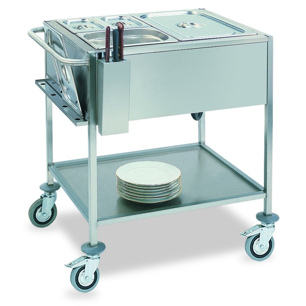 BAIN MARIE TROLLEYS  2 GN1/1  CAPRICORNO