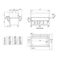 Bain-marie heating  KIDS 3BM