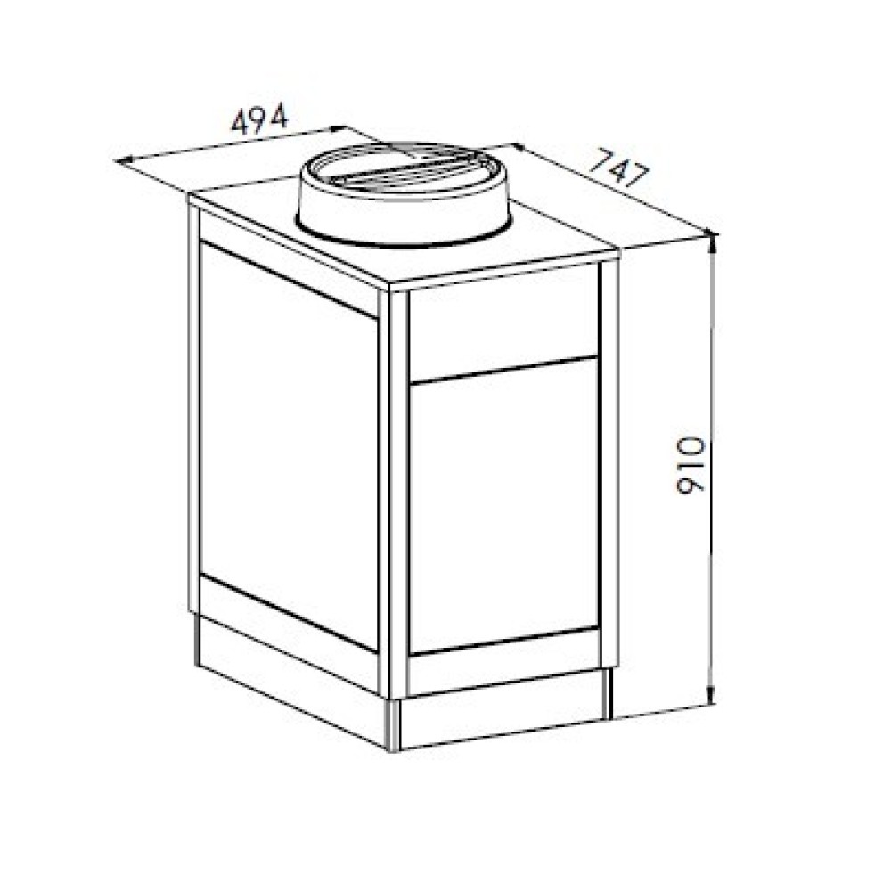 DISH DISPENSER EQUALIZER OMNIA PLC 28