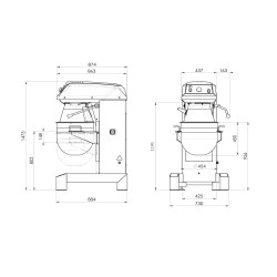 Planetaarne segisti BULL B60