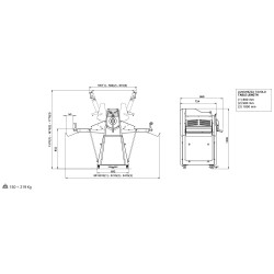 Manual Dough Sheeter R50/08