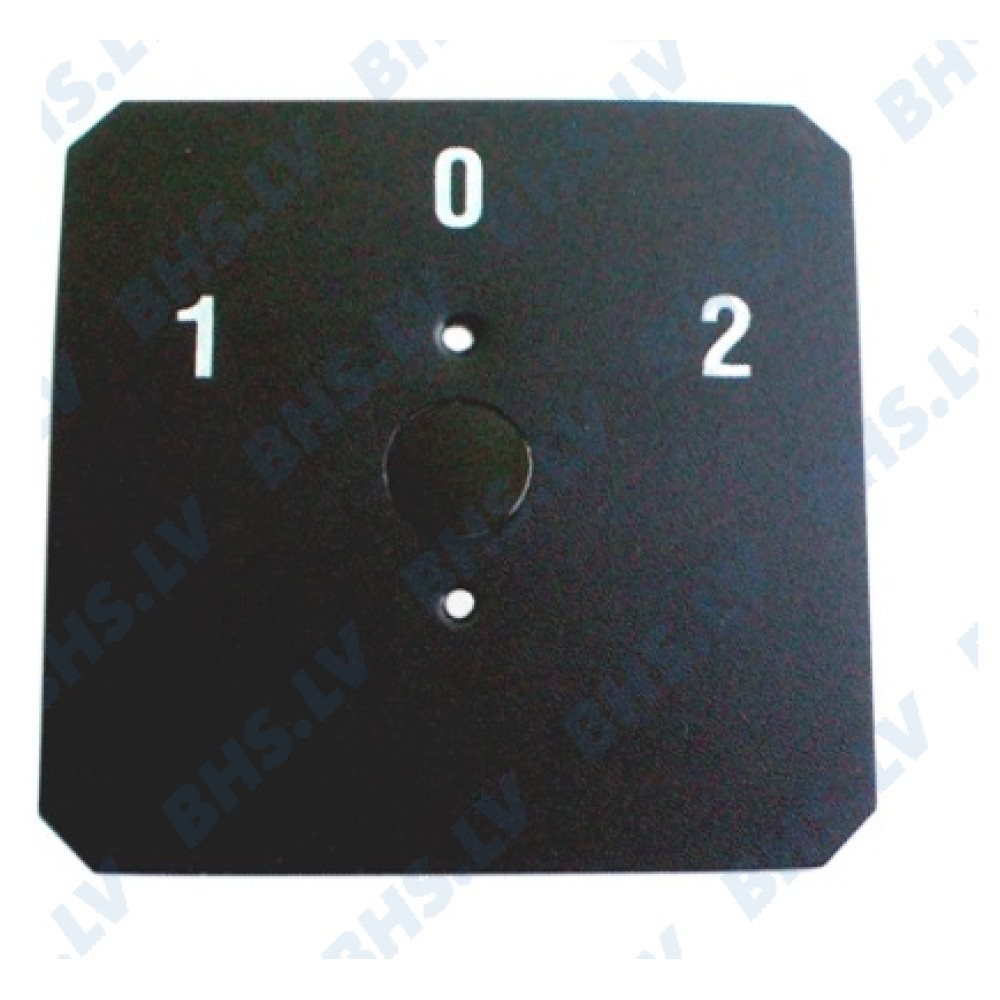 ADHESIVE LABEL 1-0-2 BLACK 58x58 mm