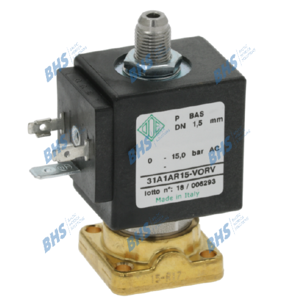  SOLENOID VALVE ODE 3 WAYS 230V 8W