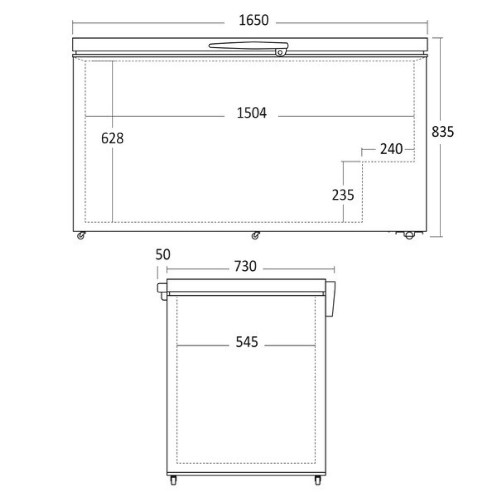 Sügavkülmik CF 500 W