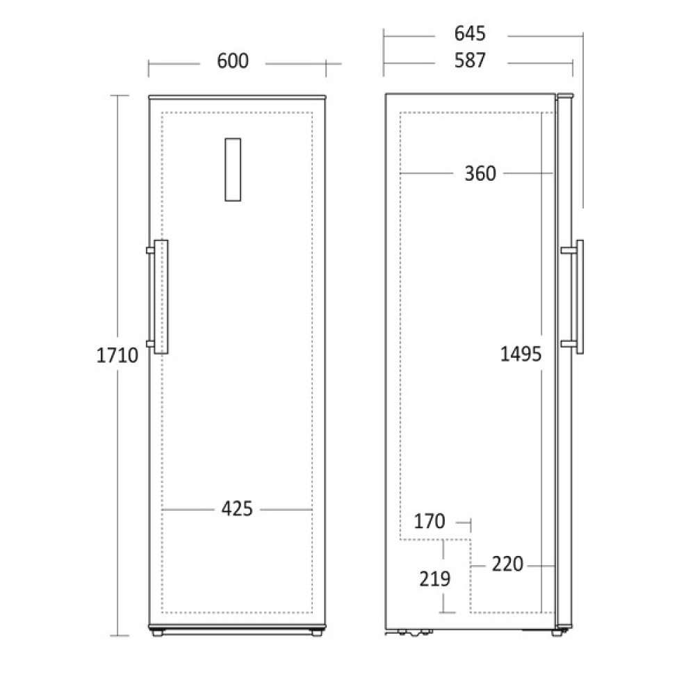 Freezer SFS 242 WE