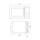 Microwave oven MIC 2501