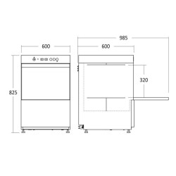 Nõudepesumasin GD 510 BDDSS