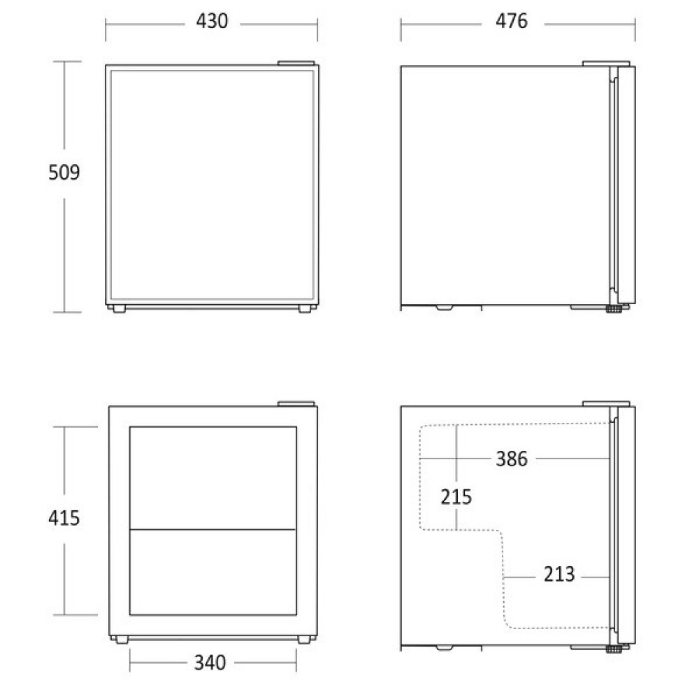 Réfrigérateur COMPACT CUBE