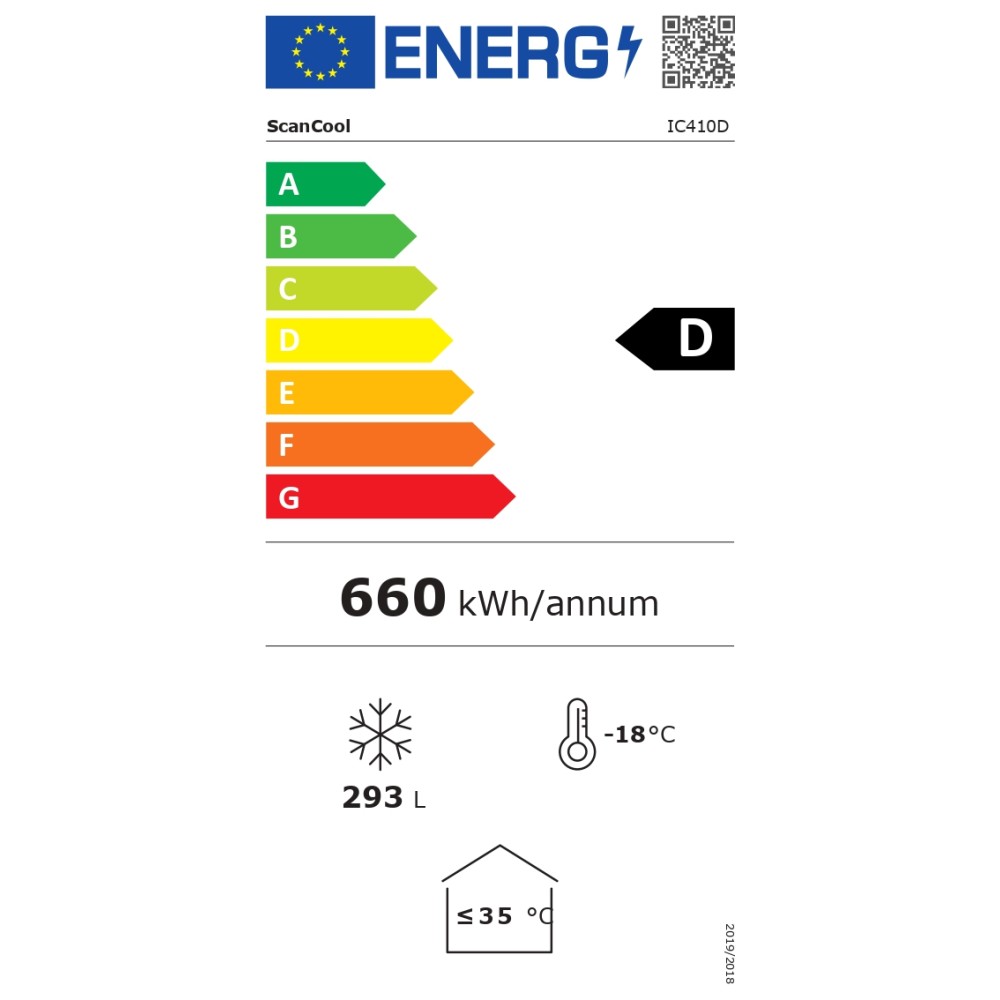 Jäätise vitriin IC410D