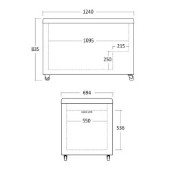 Jäätise vitriin IC410D