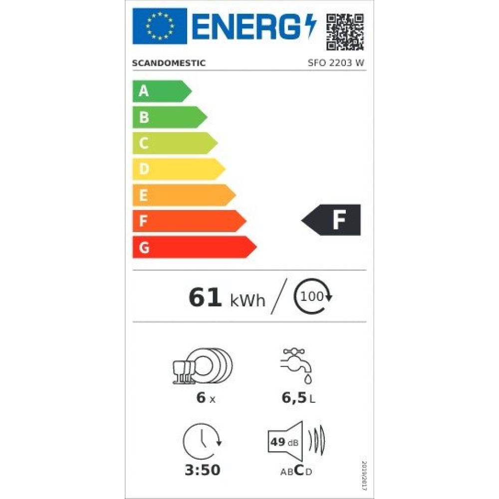 Dishwasher SFO 2203 W