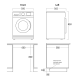 Washing machine WAH 2908 W