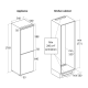 Built-in refrigerator BIC 336 W