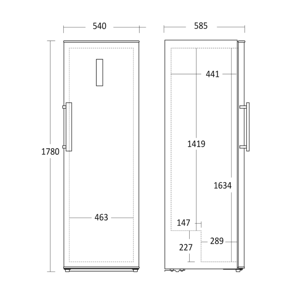 Refrigerator SKS 346 W