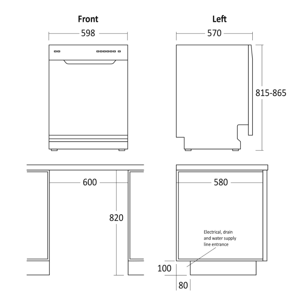 Dishwasher SFO 4102 X