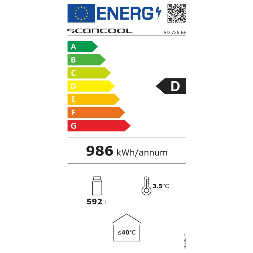 Külmik SD 726 BE