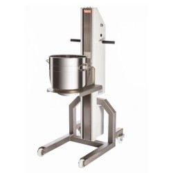 Battery powered lifter for planetary mixer bowls SVPB