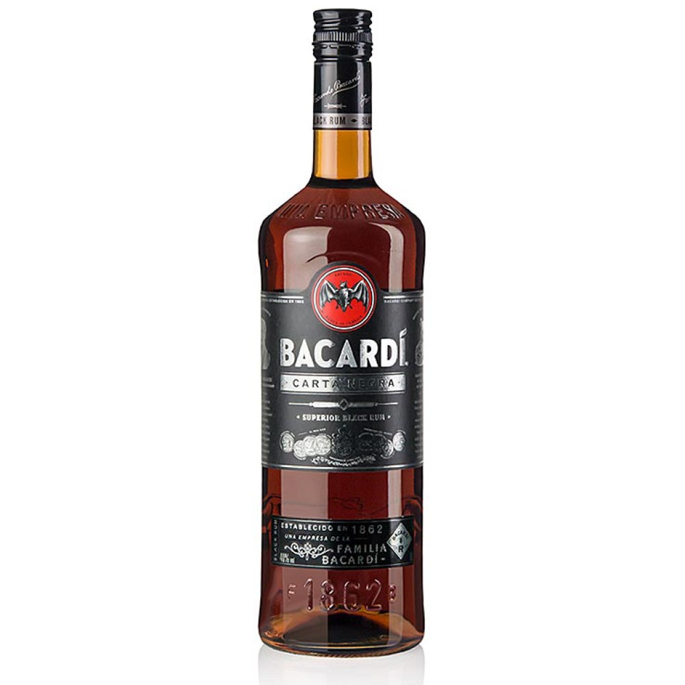 Bacardi Carta Negra 1.0L