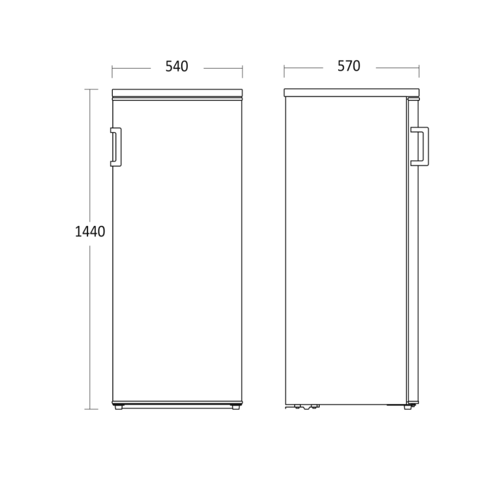 Freezer SFS 206 W