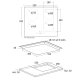 Induction stove hob IKF 60 Flex