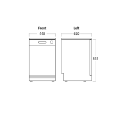 Dishwasher SFO 4502 W