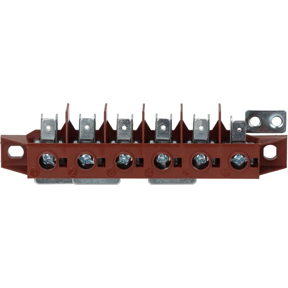 TERMINAL BLOCK 6-POLES FV122/B 40A 600V