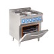 Electric stove with oven 15,9 kW