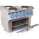 Electric stove with oven 15,9 kW