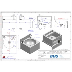 Automatic water faucet A080