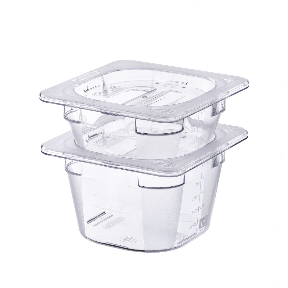 GN 1/9-65mm polycarbonate container