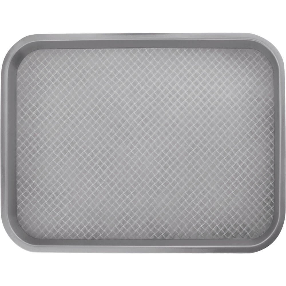 Square tray, gray 25x35 cm