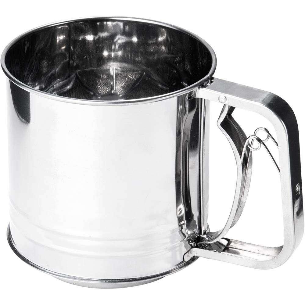 STEEL CUP FOR SIFTING