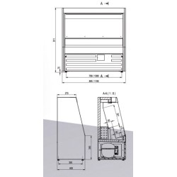 Impulsi vitriin DRINKCOOLER 900