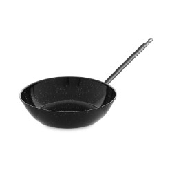 Enameled deep frying pan 24 cm