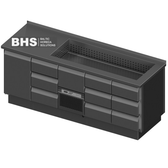 Non-standard solutions for cooling counters