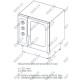 Stand for convection oven 760 mm