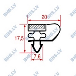 SNAP-IN GASKET L1022 605x400 mm