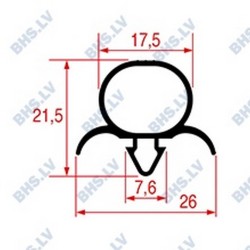 SNAP-IN GASKET 900x700 mm