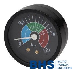 BOILER PRESSURE GAUGE ø57 mm 0÷2.5 bar