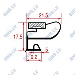 MIDDLE EDGED GASKET 1400x610 mm