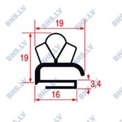 GASKET MIDDLE-EDGED L2013 LENGTH 2300 mm