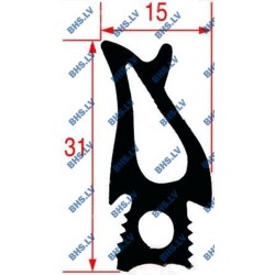 GASKET FOR OVEN DOOR 780x470 mm