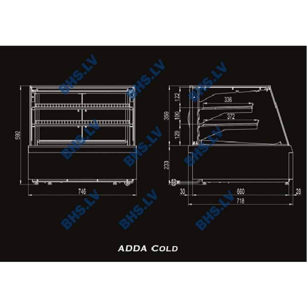 Jahutusvitriin ADDA GN2 Small