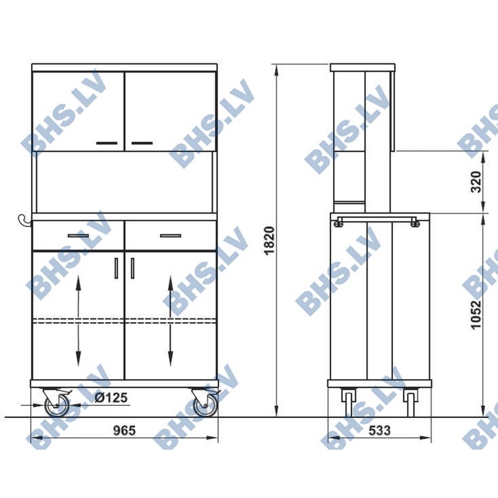 Buffet ALKOR2CH